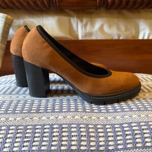 Ateliers Italian Suede Heel - Mint Condition!